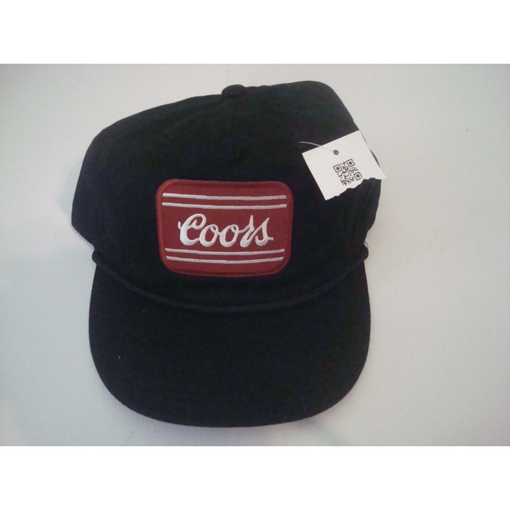 COORS BEER BEACH GOLF Y2K OOS HAT CAP VINTAGE DEADSTOCK Z1
